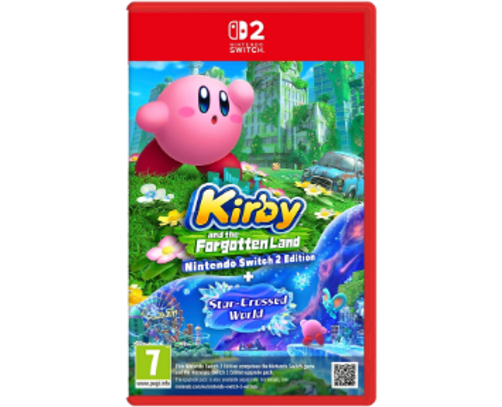 Kirby and the Forgotten Land – Nintendo Switch 2 Edition + Star-Crossed World (NS2) Б/У