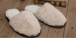Тапочки из овчины для мужчин и женщин