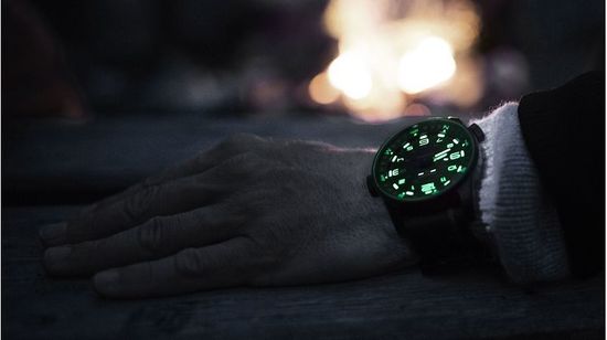 Швейцарские тактические часы Traser P68 Pathfinder Automatic Black 107720 (каучук)