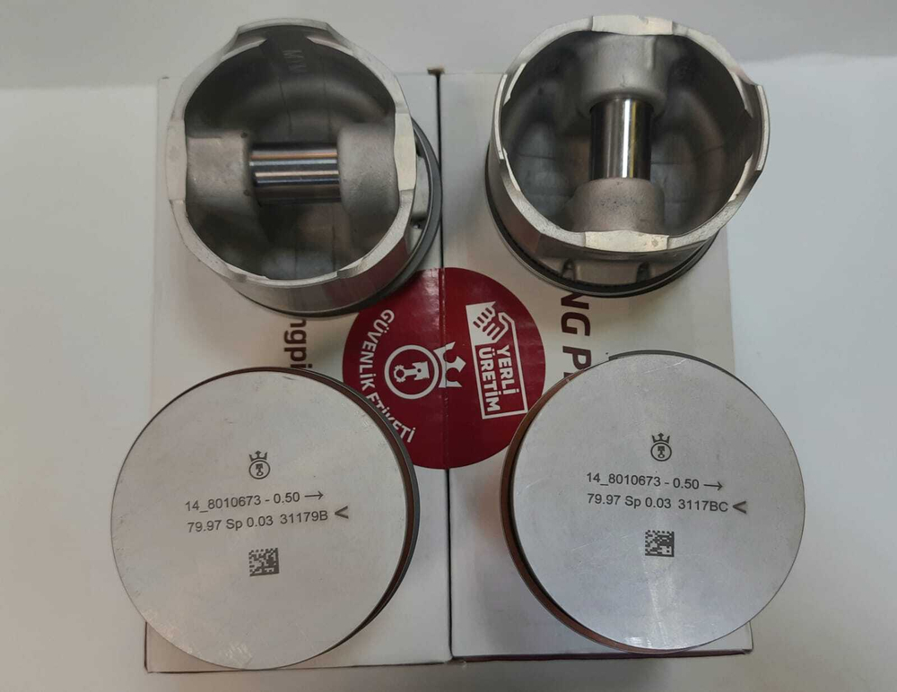 Поршни с кольцами +0.50 K7J710 KING PISTONS