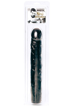 Чёрный фаллоимитатор BIG BONANZA 13 BLACK BUTT PLUG - 33 см.