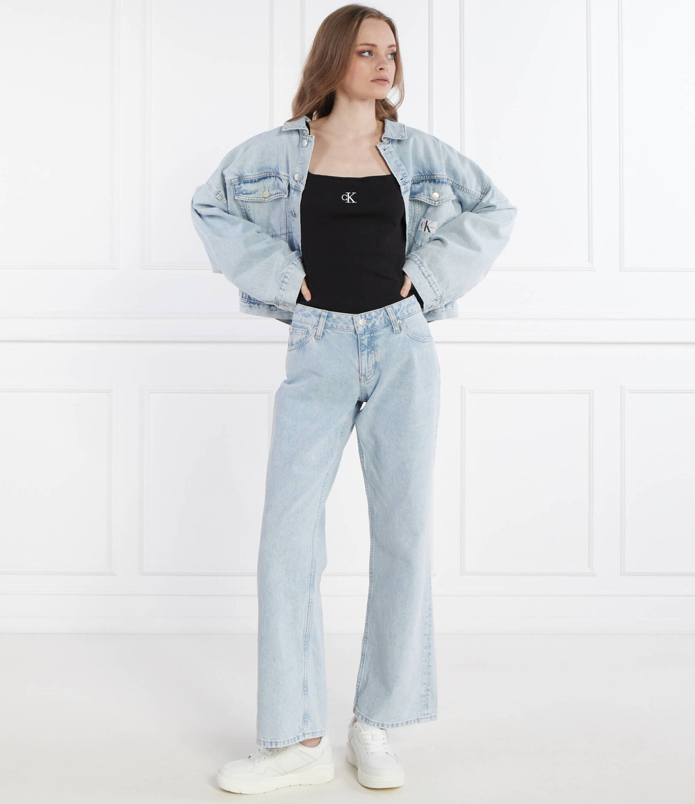 Топ CALVIN KLEIN JEANS - черный(J20J223192)