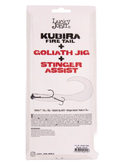 Твистер LJ 3D BBS Series KUBIRA FIRE TAIL 7,0in (17,50)/PG38 1шт.