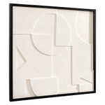 Панно декоративное с эффектом 3d minimalism, с черной рамой, 60х60 см