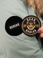 Куртка зимняя короткая с капюшоном