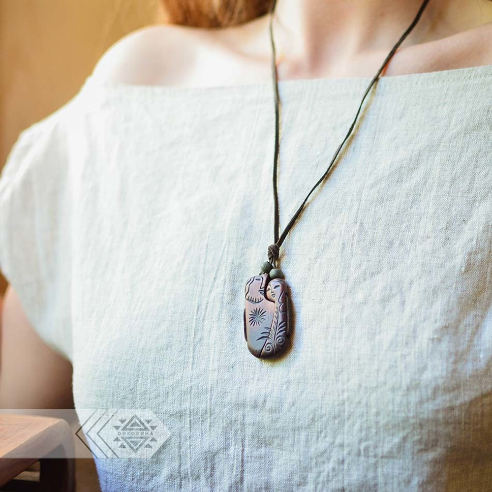 Подвеска УЗЫ ПРИМА, талисман любви