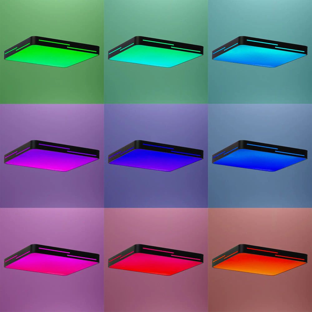 Citilux Купер Лайн CL724K95GL1 LED RGB Светильник с пультом Чёрный