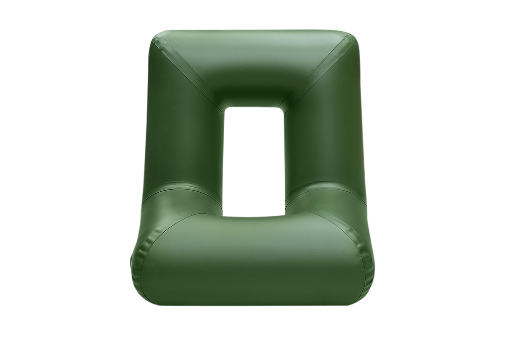 Кресло надувное, зеленый