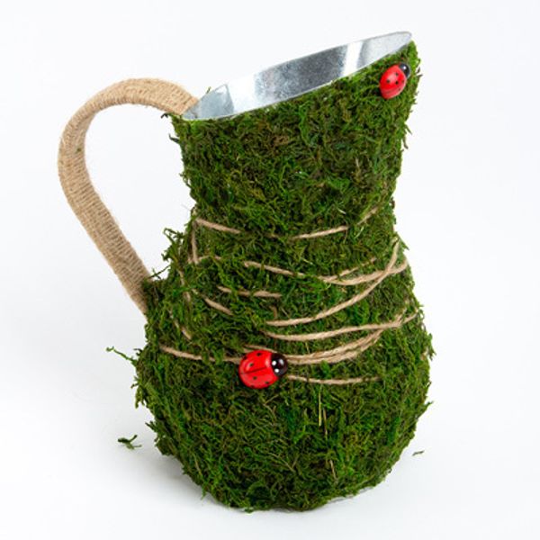 Заготовка металлическая Кувшин, 21х17.5х8 см, 8х21, MG-014 Love2art