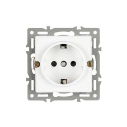 Механизм электрической розетки SCT-GP-MEU-PL-WH (250V, 16A) (Arlight, -) 043739