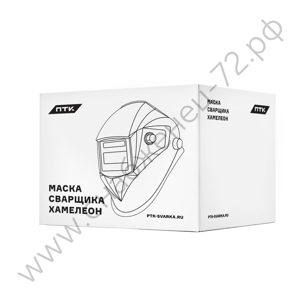 Маска сварщика хамелеон F10 (SK500 TC), чёрная