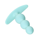 Мятная анальная втулка 10,5см ToyFa ToDo Triple 357039