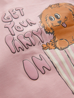 Пижама для девочки Next B75-482, 3 шт., Розовый, Темно-серый