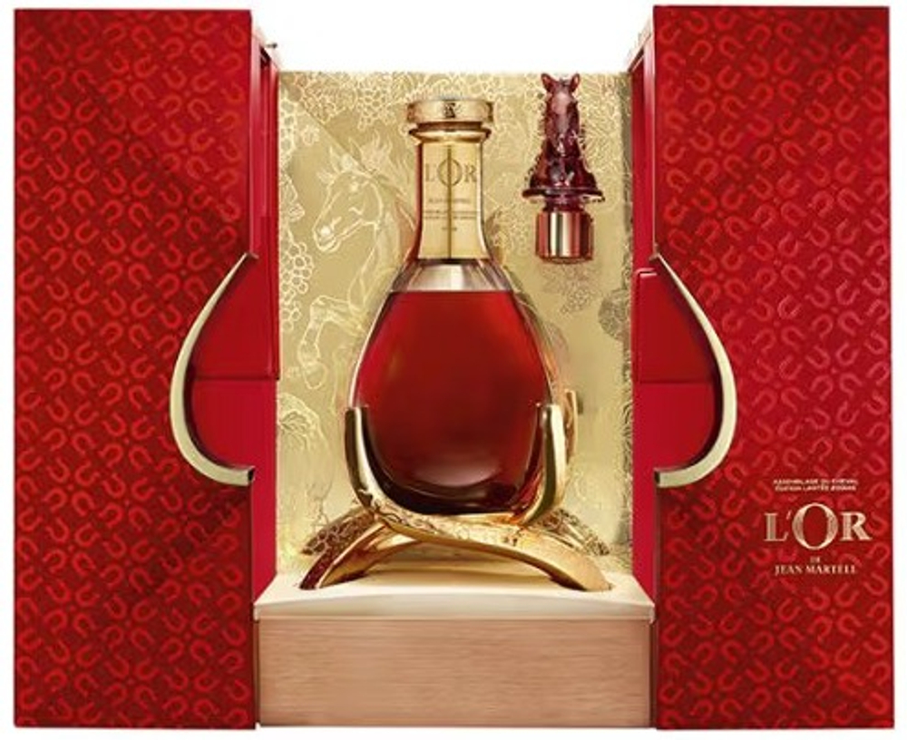 Коньяк L'Or de Jean Martell Zodiac Edition – Assemblage du Cheval 0,7 л.