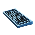 DIY набор корпус Игровой Клавиатуру AKKO MOD 007 DIY kit,  USB+RGB+HOT-SWAP/SKY Blue