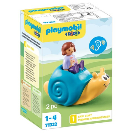 Playmobil - 1.2.3 Качели с функцией погремушки 71322