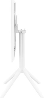 Стол пластиковый складной Siesta Contract Sky Folding Table 60, белый