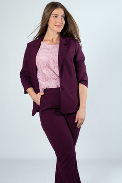 Брюки женские 2757АПВ, бордовый #462Бор022757АПВ