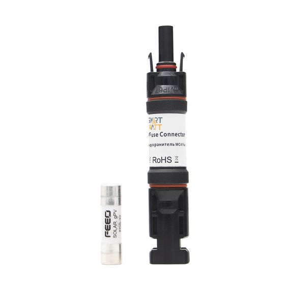 Держатель предохранителя MC4 Fuse 10A + Предохранитель, фото №790932779