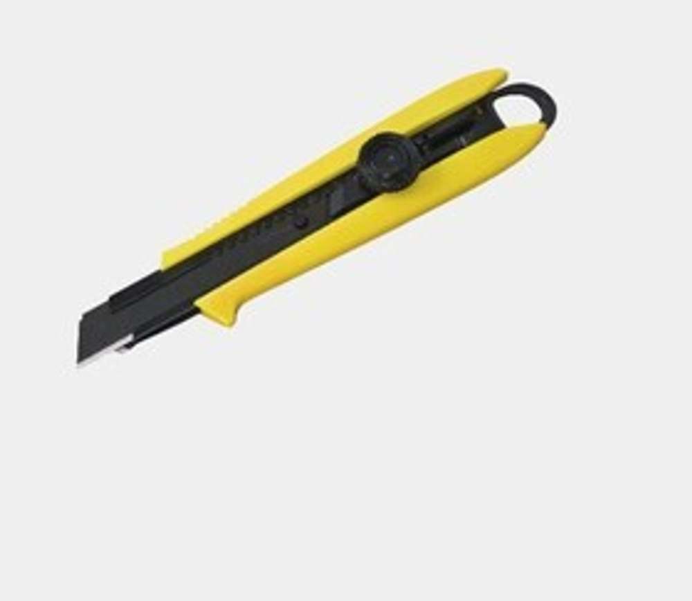 Нож TAJIMA, Driver Cutter DC501YB/18 мм, с винт.стопором. Мультифункция рабочей части