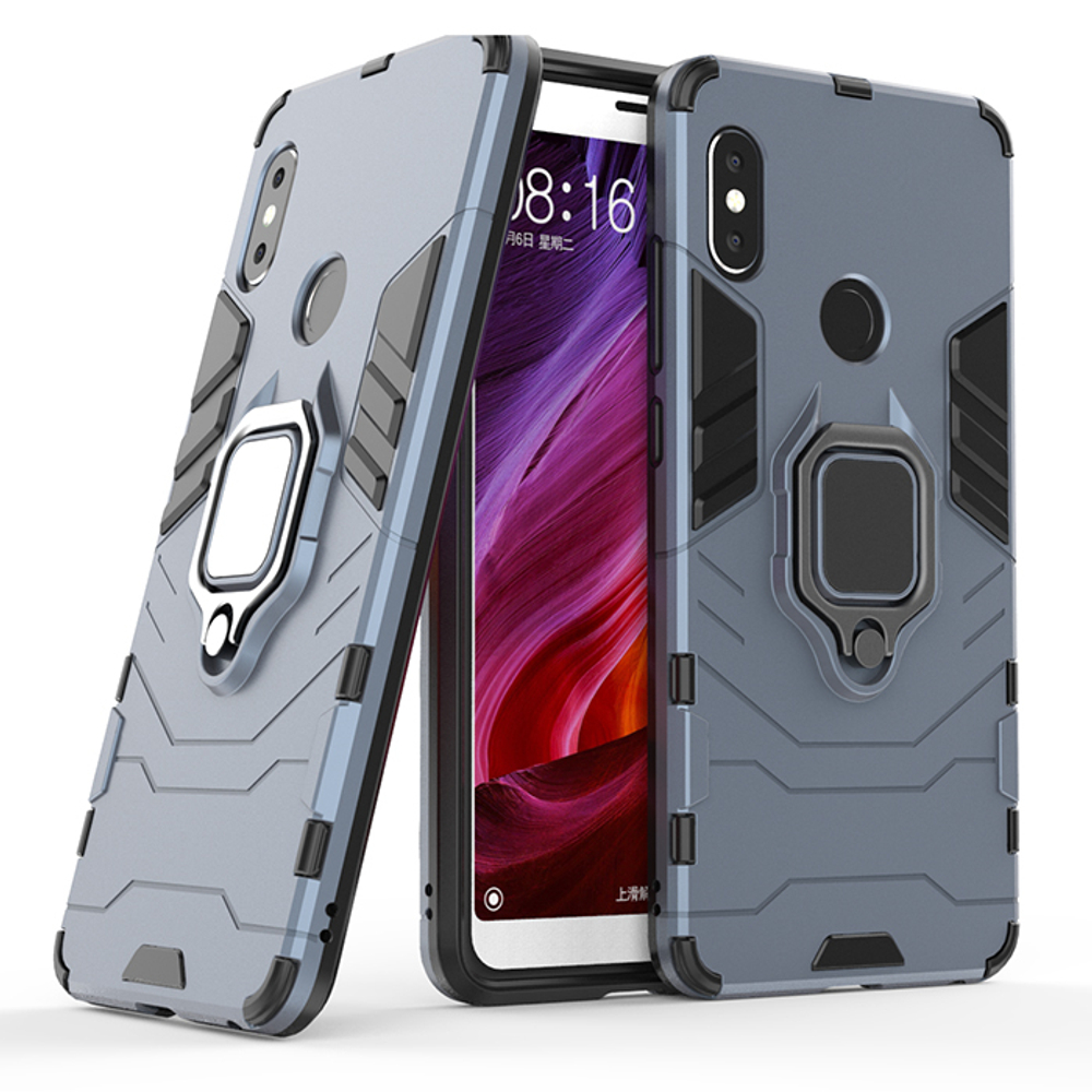 Противоударный чехол с кольцом Panther Case для Xiaomi Redmi Note 5 / Redmi Note 5 Pro