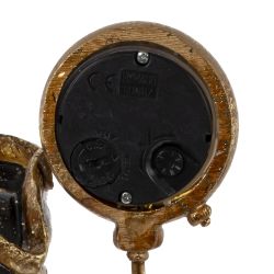 GAEM Фигурка декоративная с часами "Попугай" (LR44х1 н/п), L12 W14 H22,5 см