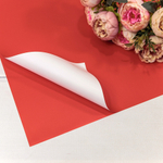 Пленка В листах 20 шт 60 х 60 см двухсторонняя (Белый, Красный)