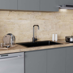 Смеситель для кухни 35k MIXLINE MLSS-0301BL трубчатый излив, ЧЕРНЫЙ ГРАФИТ