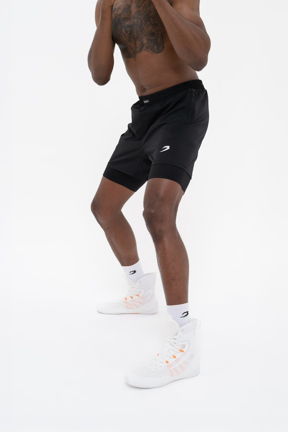 Шорты BOXRAW Valdes 2 в 1 черные