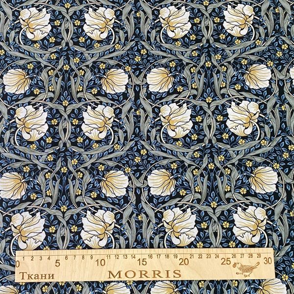 Pimpernel синий, Моррис, 100% хлопок Handmade Fabrics 3