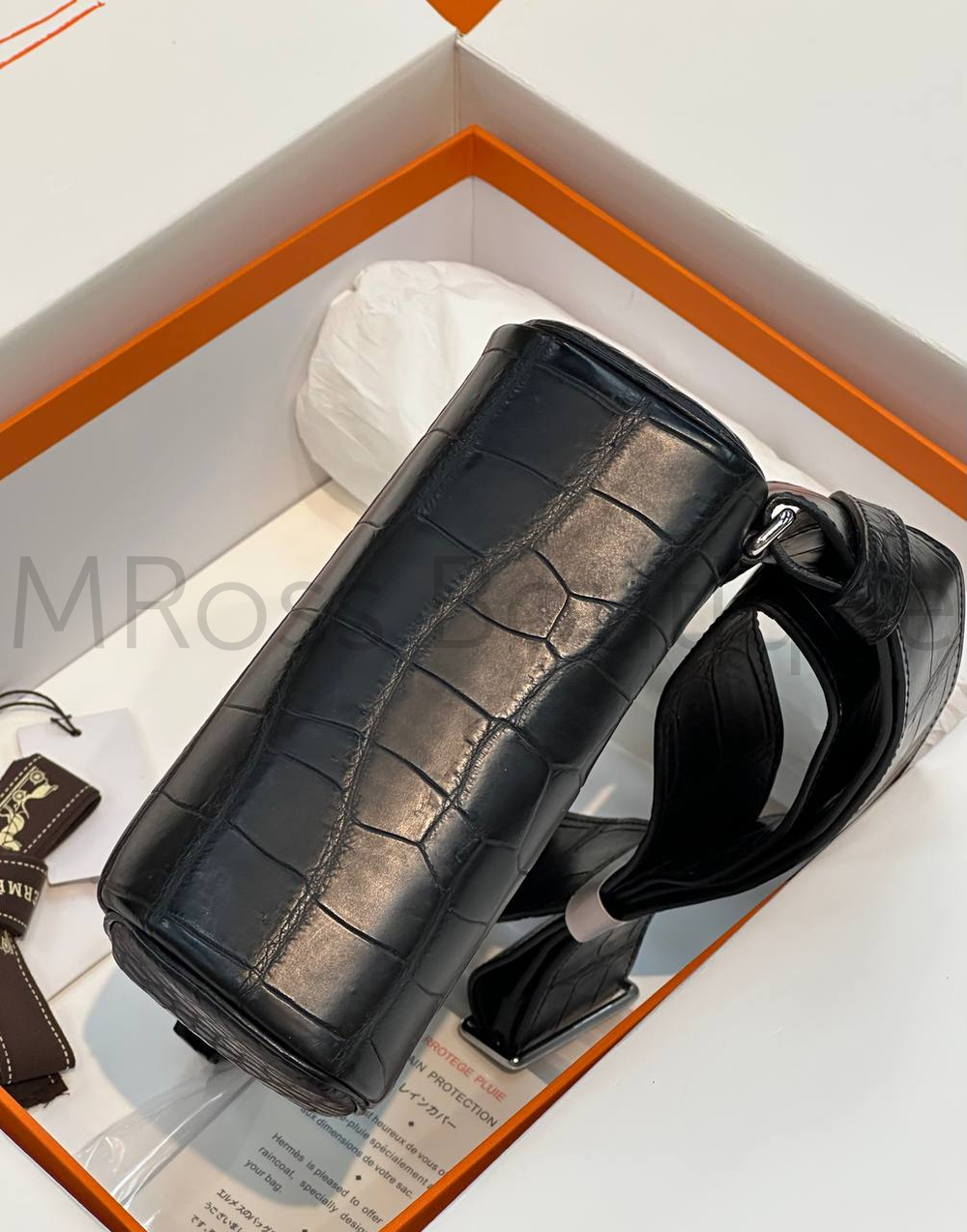 Мужская сумка Hermes Hac a Dos из крокодила