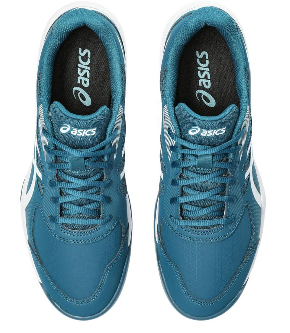 Мужские кроссовки теннисные Asics Court Slide 3 - restful teal/white