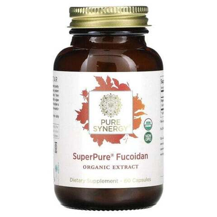 Водоросли Pure Synergy, SuperPure, фукоидан, 60 капсул