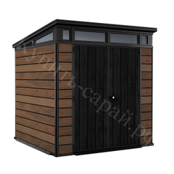 Садовый сарай Keter Signature Pent 7x7 brown