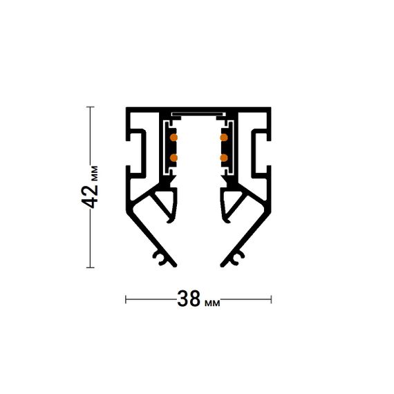Шинопровод Favourite 2М Logica 1014-TB-200