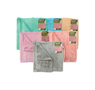 Салфетка микрофибра "City UP-178LUX"Absolute 28х55см (уп6шт)