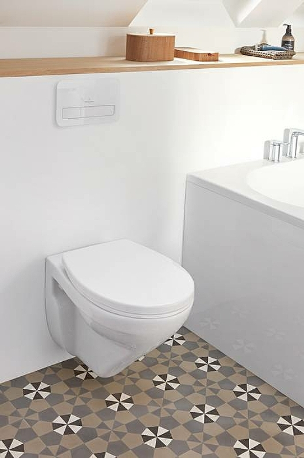 Клавиша смыва Villeroy&Boch ViConnect 922400RE Белая
