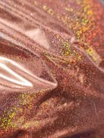 Блёстки Глиттеры 811-1.0мм - Красно-коричневый голографик - универсальные