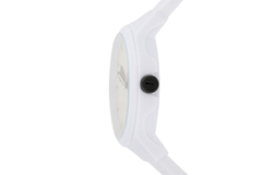 PUMA Wrist Watch Quartz Movement Synthetic Fiber Strap 43mm White Dial Men"s Watches P5012 WHITE