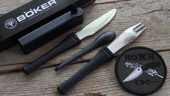 Набор походный Boker 03BO800 Snac Pac Black