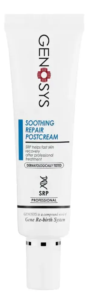 Genosys Восстанавливающий крем для лица после инвазивных процедур Soothing Repair Postcream 20мл