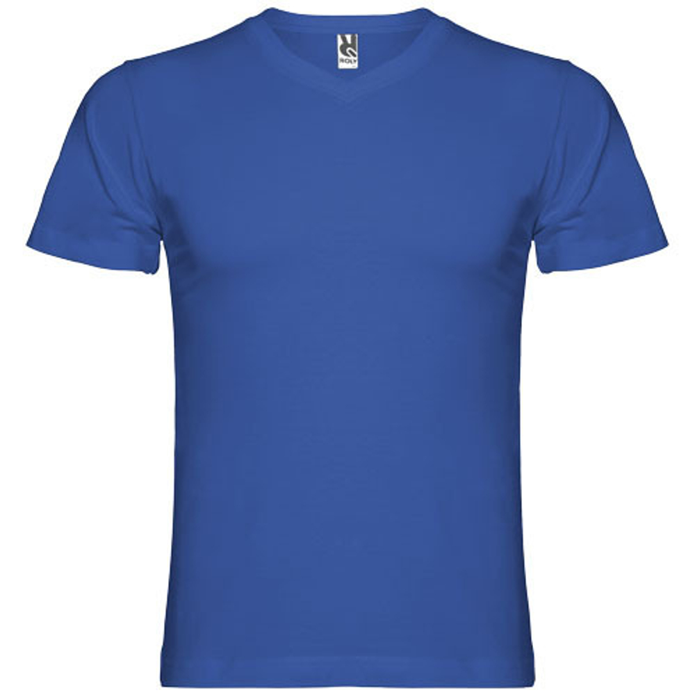 Мужская футболка Samoyedo с коротким рукавом и V-образным вырезом