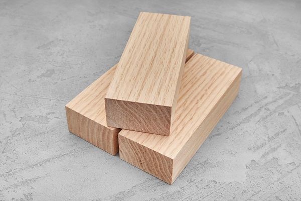 Дуб белый американский (Oak) ствол, комплект 3шт