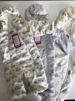 Комбинезон на осень-весну, Модель: 137-18, белый (ИП Петрова Г.Г) (Размер: 80)