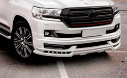 Накладка на передний бампер wald Toyota LC200