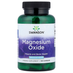 Swanson Vitamins, Оксид магния, 500 мг, 100 капсул