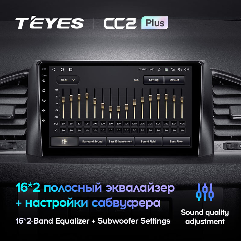 Teyes CC2 Plus 9"для UAZ  Patriot 3 2016-2021