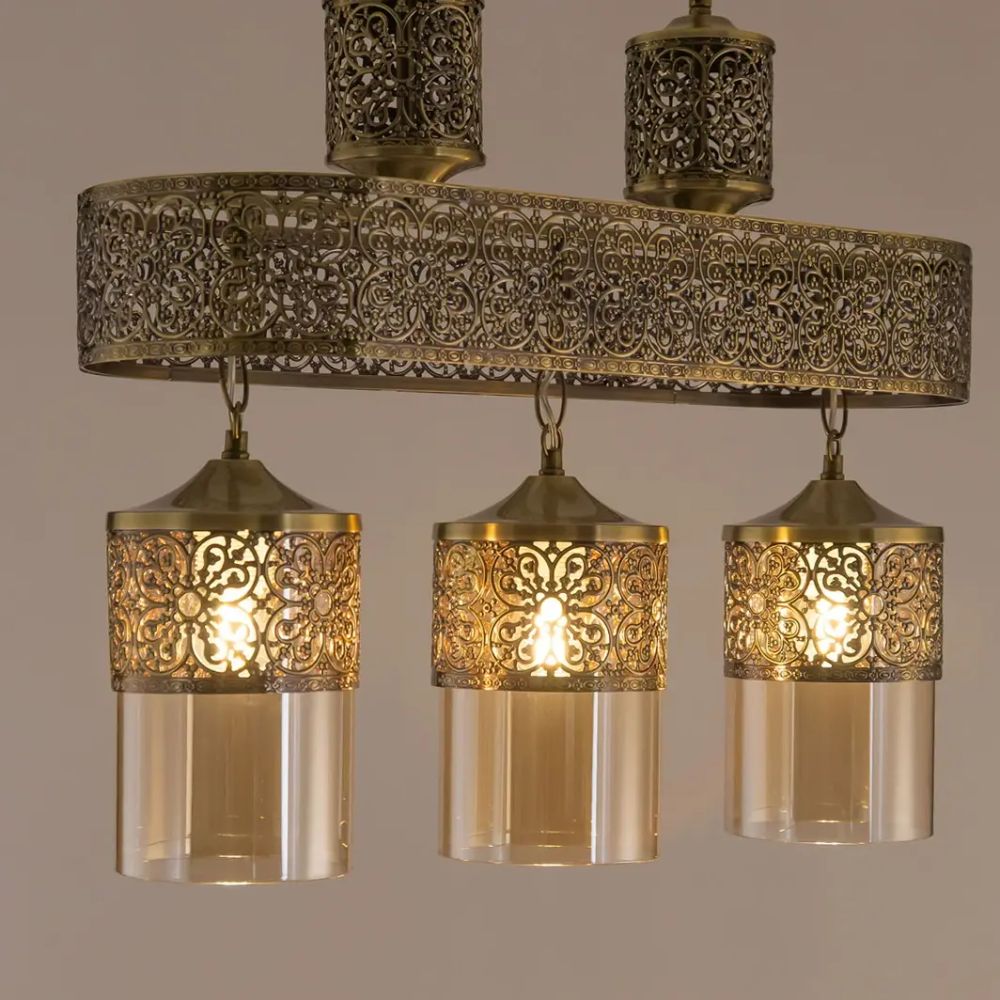 Citilux Эмир CL467233 Люстра подвесная Бронза