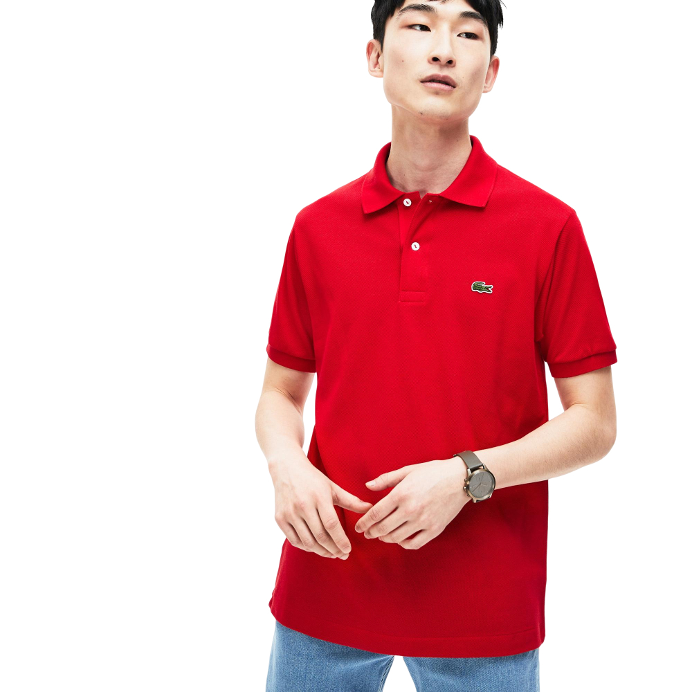 Мужское поло теннисное Lacoste Men's Polo - red