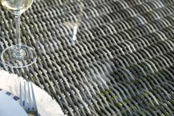 "Эспрессо–150 S" обеденная группа плетеная, цвет графит